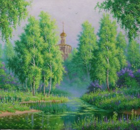 Картина "Утренний туман"