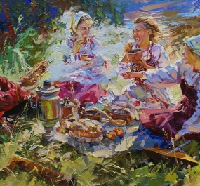 Картина "Куда фига, туда дым"