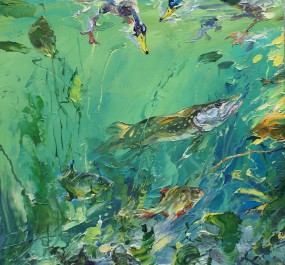 Картина "Изумрудные воды"