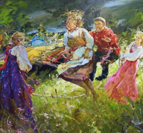 Картина "Северное лето"