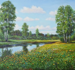 Картина "Лето в разгаре"