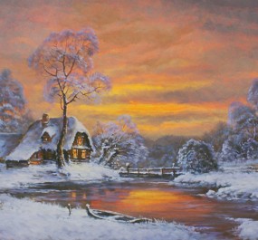 Картина "Изба"