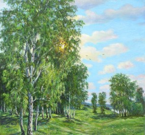 Картина "Березки"