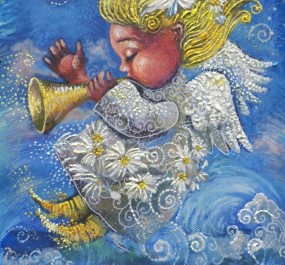 Картина "Ангел морского утра"