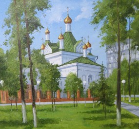 Картина "Храм Симеона Богоприимца"