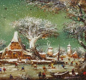 Картина "Голландский мотив"