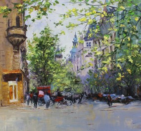 Картина "Старый город"