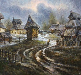 Картина "В гости"