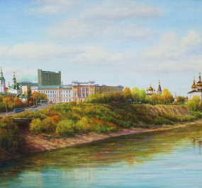 Картина "Тюмень. Осень."