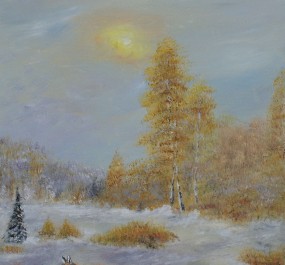 Картина "Лисья охота"