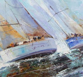Картина "Морская регата"