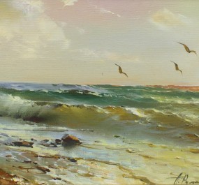 Картина "Морской прибой"