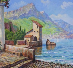 Картина "Полдень в Амальфи"