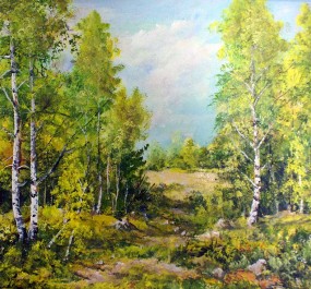 Картина "Березы"