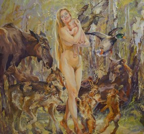 Картина "МАТЬ СЫРА ЗЕМЛЯ"