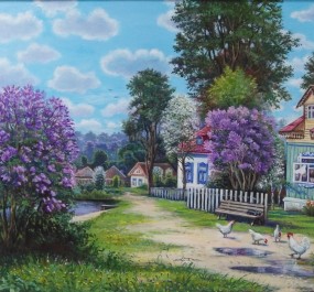 Картина "Сирень"