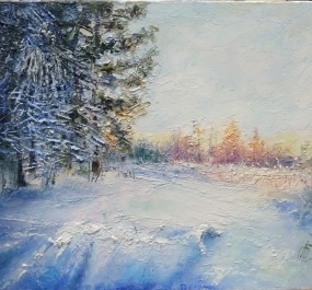 Картина "в лесу"