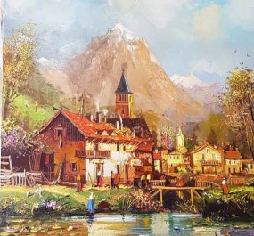 Картина "Южный мотив 16"