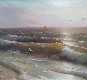 Картина "Морской прибой"