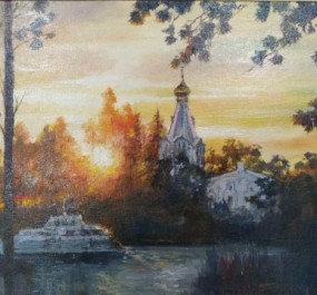 Картина "Монастыри Севера"
