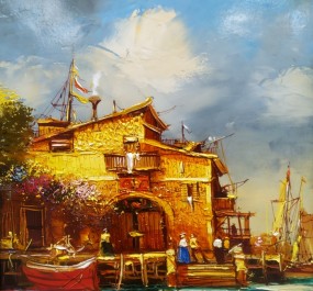 Картина "итальянский мотив"