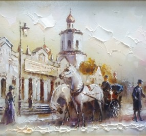 Картина "Тюмень ретро"