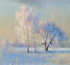 Картина "Морозное утро"