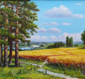 Картина "Рожь"