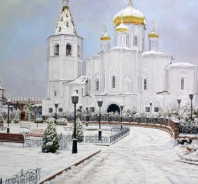 Картина "Свято-Троицкий Мужской Монастырь"