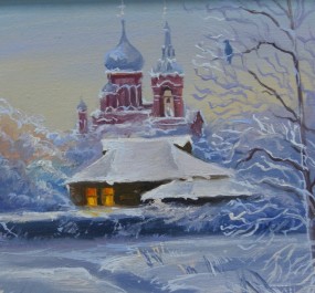 Картина "Иней"