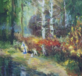 Картина "Прогулка"