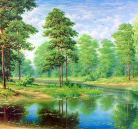 Картина "Бережок"